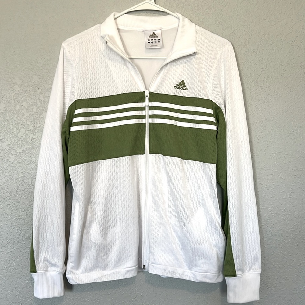 Adidas zip up jacket